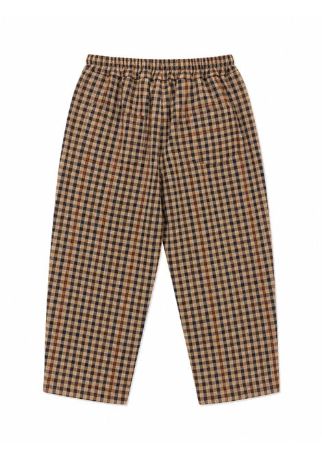 Pantaloni a quadretti U+E' BY MISS GRANT | UEM0909NMORO